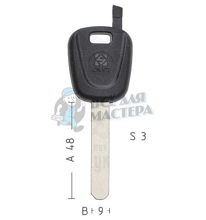 T00HD58P TP00HOND-31P HON66T0 а/пласт.с мест.п/чип HONDA - Чертеж