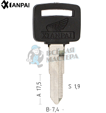 HOND19P/HOND4DP_HD24P_HON39P_HO58P_HD21SP HONDA MOTO КНР - Чертеж