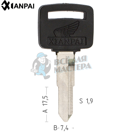 HOND19P/HOND4DP_HD24P_HON39P_HO58P_HD21SP HONDA MOTO КНР - Чертеж