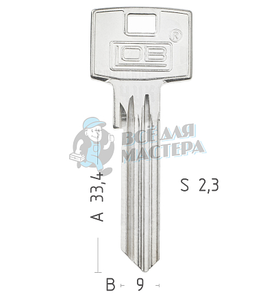 КВАРТ ПЛОСК - LOB-033 ОРИГИНАЛ 