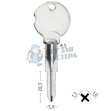 Крест XPH-1 (PHI-3X) Турция CANAS
