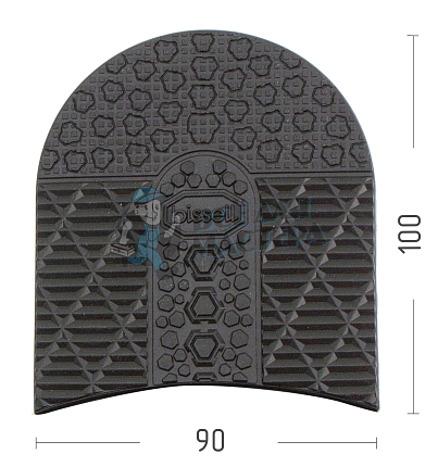 Набойка PILIGRIM RB621L, цв. черный