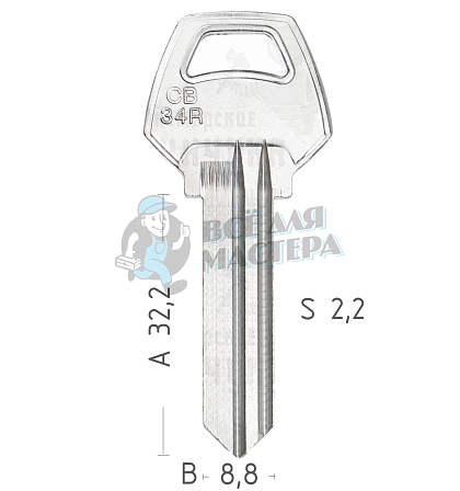 COR35  CB34R  CO21R - Чертеж