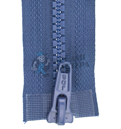 Молния Трактор "JUDSON", 120см, Тип-5, разъёмная двухзамковая, цв.синий