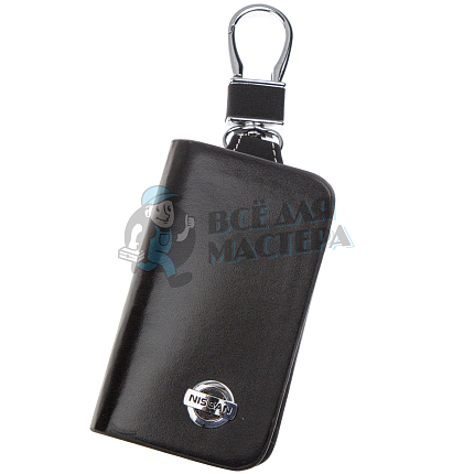 Ключница с карабином NISSAN //