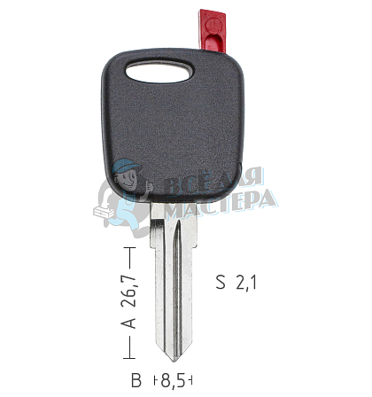 T00KL5P TP00FO-TXP FO10T0 а/пласт.с мест.п/чип FORD - Чертеж
