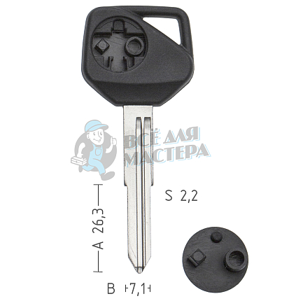 T00HD55P TP00HOND-24P HON70T14 а/пласт.с мест.п/чип HONDA.moto