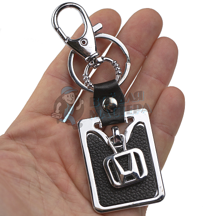 Авто карабин с кольцом для ключей HONDA