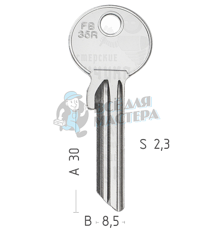 F45R FB38/FB33 FB35R FAA70L - Чертеж