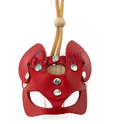 Маска Кошечки для Ароматизатора в машину, цв.красный