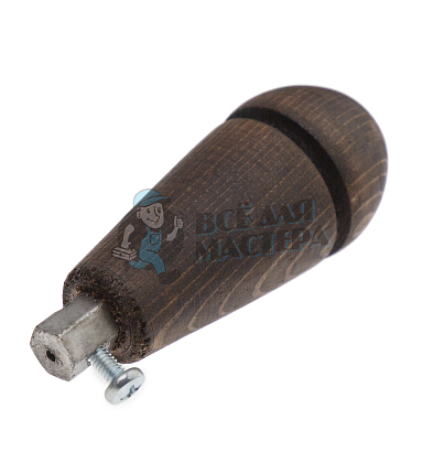Ручка цанговая деревянная, 7см
