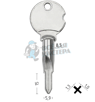 Крест XTU-1 Турция CANAS