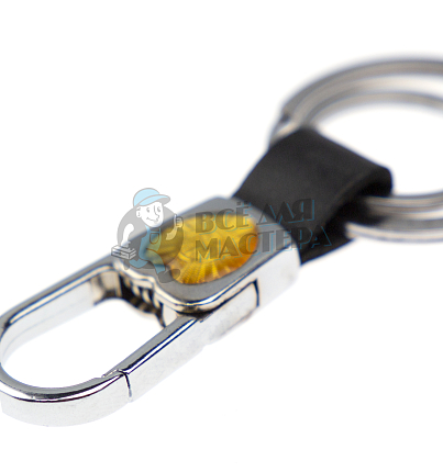 Авто карабин с двумя кольцами для ключей MERCEDES