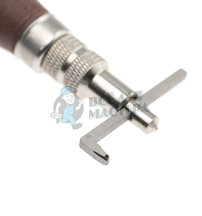 Канавкорез регулируемый с деревянной ручкой