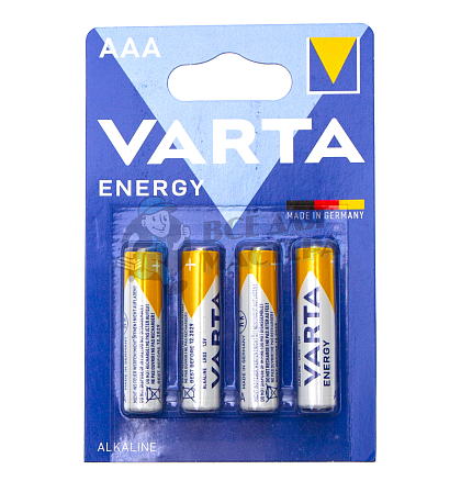 Батарейка VARTA Energy LR03 BL4 (4103) (4/40/200) - Чертеж