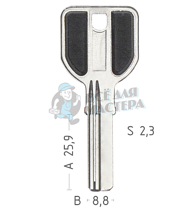 MCM-2D 2П. 26MM (черный) под бронь КНР