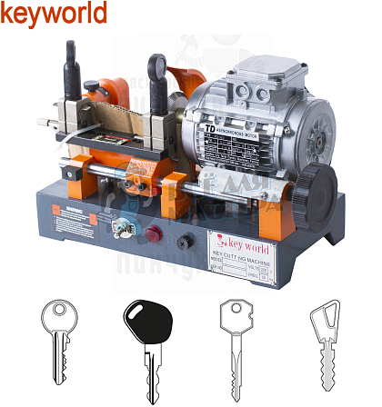 Cтанок Keyworld 218F Универсальный для изготовления ключей - Чертеж