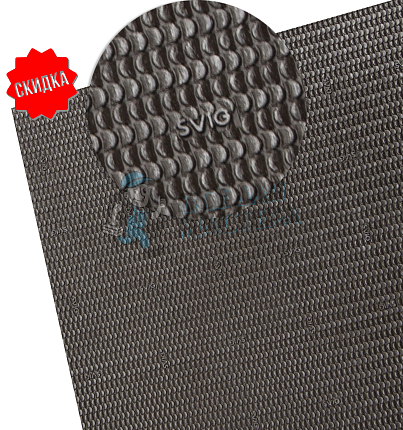Лист профилактический SVIG 305 SOUND TREKKING 63х73см 3,0мм т.коричневый