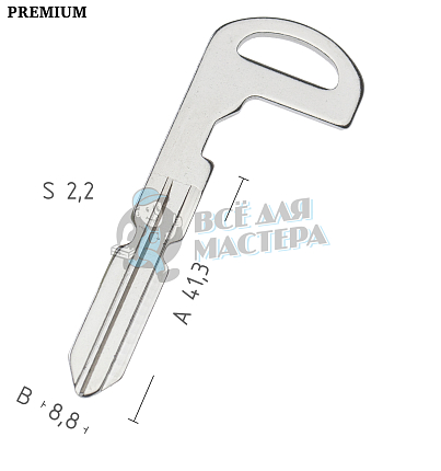 Лезвие 1205-22/NISSAN КНР