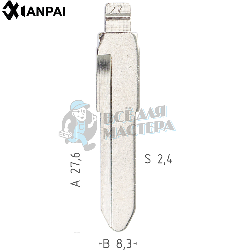 Лезвие №27 MAZ-11 MAZ24R MAZ24R Mazda КНР