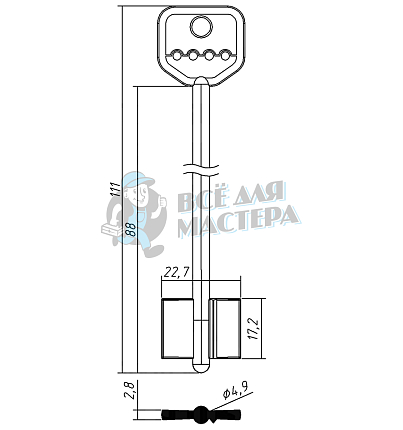 SEN9D (желтый)