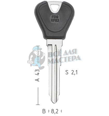 FD 9RP83/FD11RP83  FO-9DPFO-7P  FO31RAP  H65P  - Чертеж