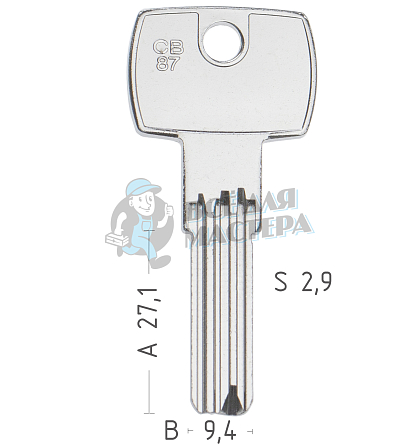 EZ15/CO46  COR-37  CB87  CRB80  - Чертеж