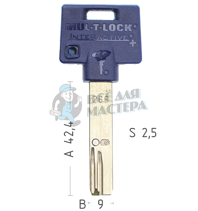 Mul-T-Lock: Профиль 266S Plus Original "INTERACTIVE" SUPERLOCK