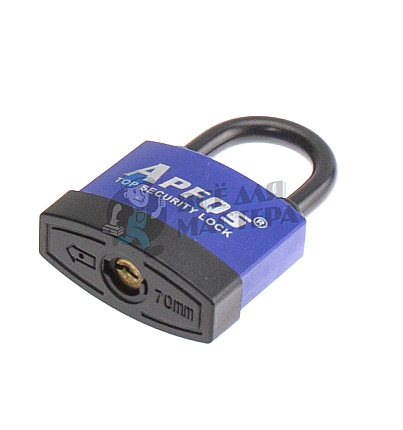 Навесной замок APFQS 70мм (короткая дужка)