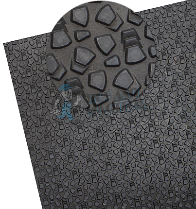 Профилактика листовая "Super Winter E112" 380*570*2,5мм черный