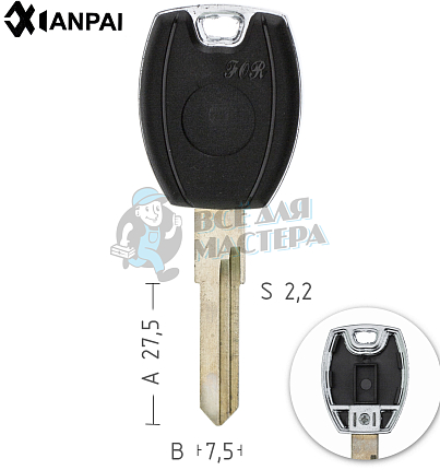 AUHVP1 WT7BP AD13AP W9P2 AUDI овал. голова (JP-A-016b)с местом под чип под TPX КНР