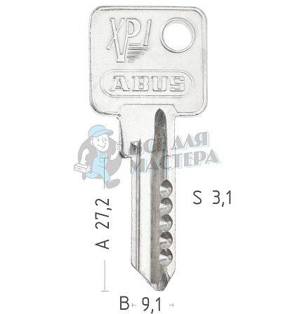 ABUS XP1 Original - Чертеж