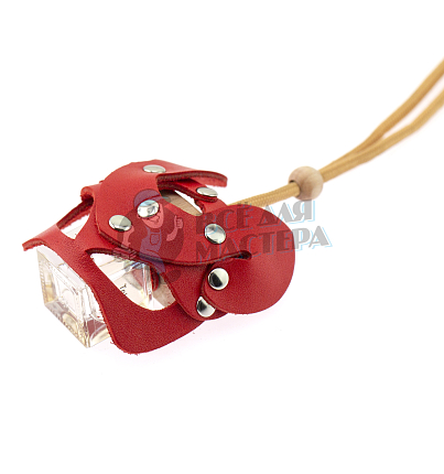 Маска Кошечки для Ароматизатора в машину, цв.красный