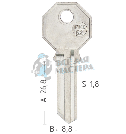 PHI52 PHI2R - Чертеж
