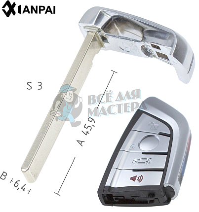 Лезвие BM6P HU92 HF70P171 //  КНР