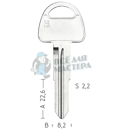 SUZU8_SZ10R_SZ11R - Чертеж