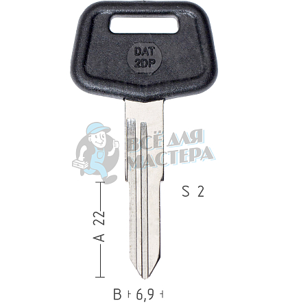 NS4RP30  DAT-9DP  DAT11RBP  DA21LBP длинный - Чертеж