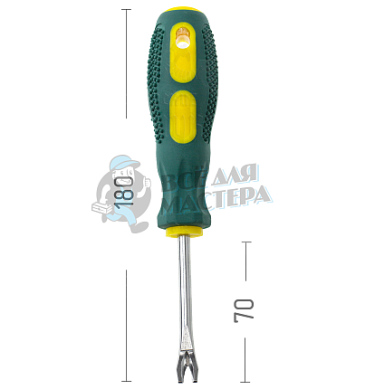 Гвоздодер обувной  (резиновая ручка)