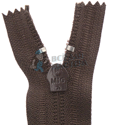 Молния 30 см Коричневый