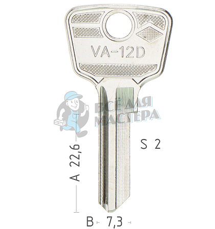 VA12D VAC14 VA23 VC5D1 - Чертеж