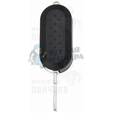 Корпус выкидного ключа FI-16 SIP22 GB18 3 кнопки овал КНР