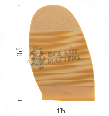 Профилактика формовая "Long Life-1" натурал - Чертеж