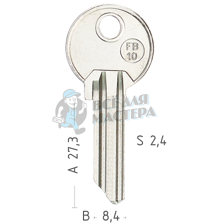 FB10 FB18R FAA19L FAB27R FB1-260 - Чертеж