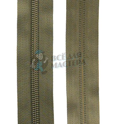 Молния-рулон Т7 "Judson" №Y14 №305 зелен.хаки