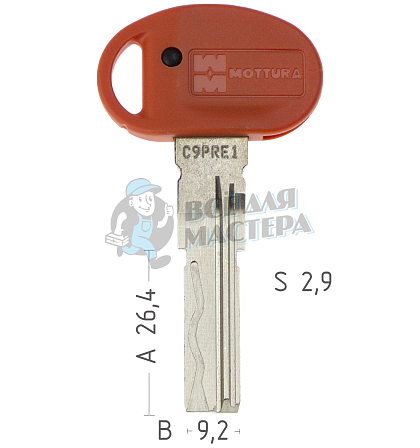 Mottura "CHAMPION" C43 E1 Original  - Чертеж