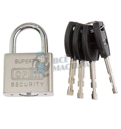 Навесной замок SUPERTOP "ОРЁЛ" 40мм