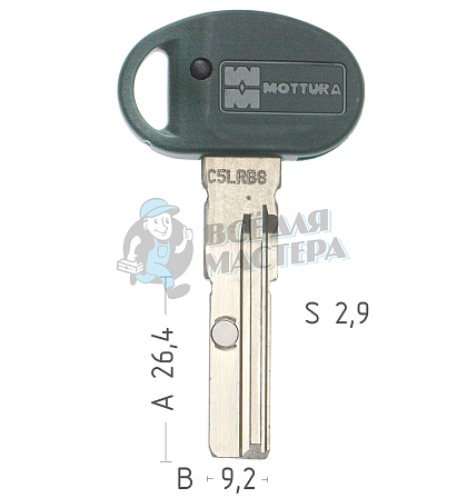 Mottura "CHAMPION" C30R B8 Original  - Чертеж