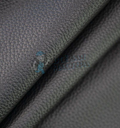 Искусственная кожа на трикотажной основе (тип Cayenne) цв. черный (LT960-01), т.1мм 100см*140см