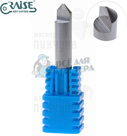 Вертик.фреза RAISE DW1095 95° CARBIDE (95°xD6x40x1T) - Чертеж