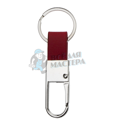 Карабин с кольцом, с ремешком